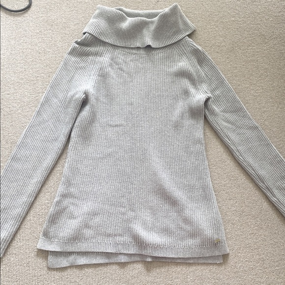 Tommy Hilfiger Grey Turtleneck sweater - Picture 2 of 3